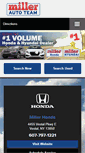 Mobile Screenshot of millerautoteam.com